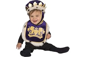 RUBIE'S Rubies – déguisement Bavoir avec Chapeau de Roi, pour bébé 510515
