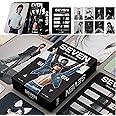 Generic 55Pcs Lomo card set For JUNGKOOK%（SEVEN）Photocards Merchandise gift for Girls and Boys Collection Decorations (Black)