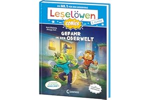 Leselöwen Comics 2. Klasse - Gefahr in der Oberwelt: Ein Abenteuer aus der Welt von Minecraft - Die Nr. 1 für den Leseerfolg jetzt als Comic-Buch! - ... ABeZeh - Erstlesebuch für Kinder ab 7 Jahren