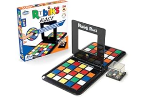 RAVENSBURGER ThinkFun - 76399 - Rubik's Race - Die Herausforderung für Fans des original Rubik's Cubes, temporeiches Spiel für 2 Spieler, Denkspiel für Erwachsene und Kinder ab 7 Jahren
