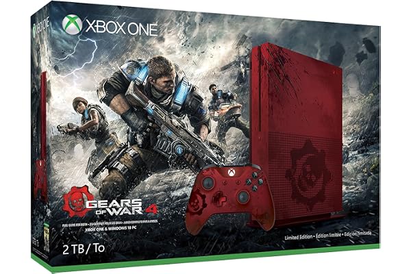 Pack Console Xbox One S 2To + Gears Of War 4 - édition limitée