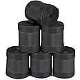 Cable Grip Floor Cable Cover Cords Cable Protector Cable Management Only for Commercial Office Carpet (6 Pieces, Black)