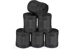 WILLBOND Cable Grip Floor Cable Cover Cords Cable Protector Cable Management Only for Commercial Office Carpet (Black, 59.06 ft)