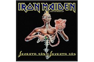RAZAMATAZ Iron Maiden - Seventh Son gewebter Aufnäher / Patch