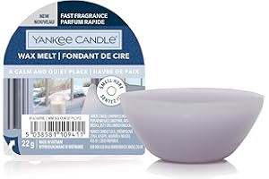 Yankee Candle cialde di cera profumate Wax Melt | Un posto calmo e tranquillo | Durata della fragranza: fino a 8 ore | 1 pezzo