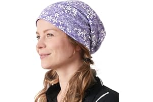 CHARM Sommer Dünn Mütze Herren Damen - Slouch Beanie Hut Bio Baumwolle Surfer Strand