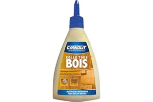 CYANOLIT 33300082 Colle Bois et Dérives, Transparent, 250 G