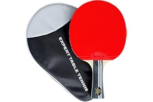 EXPERT TABLE TENNIS Palio Legend 3.0 Tischtennisschläger & Koffer | ITTF-zugelassener Advanced Ping Pong Schläger | Maximale Power, Geschwindigkeit & Spin