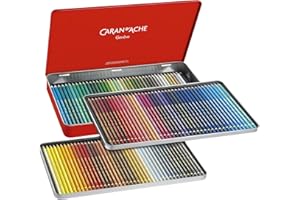 Caran D'Ache 666.42 Kredki Ołówkowe, Wielokolorowy, 120 sztuk