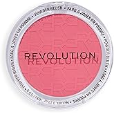 Revolution Blusher Reloaded, Pink Lady | Powder Free Powder Blush with Matte Finish, Rich and Modulable Pigmentation, Vegan a