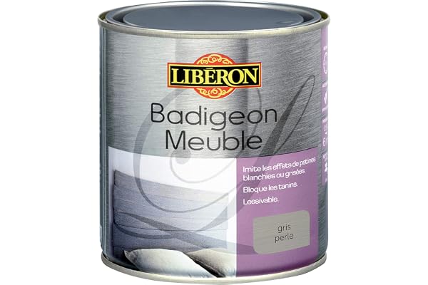 LIBERON Badigeon meuble, Gris perle mat, 0,5L