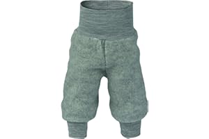 Spodnie dziecięce z polaru, 100% żywa wełna, Engel natura z pętlą