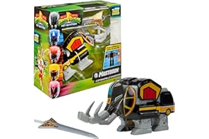 Power Rangers - Megazord Zords with Joints Collection, Combinable, Figure, 20 cm, Mastodon Dinozord Model, for Children from 4 Years, PWG002