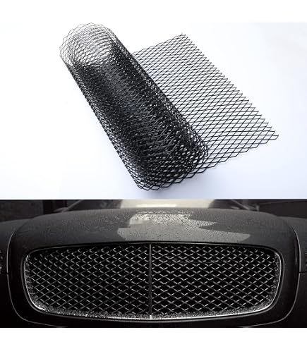 thumbnail image 2 of Stainless Steel Chrome Mesh Grille Insert For 2004-2008 Chrysler Crossfire – 3-Piece Set 2 of 4
