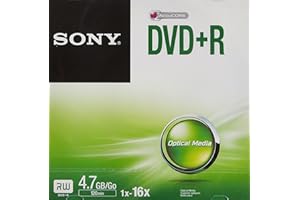‎SONY Sony DVD+R / 4.7GB / 120min / 1x - 16x