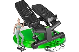 Ultrasport Swing Stepper, Su-giù Stepper, Stepper Con o Senza Bande di Allenamento, Allenamento Olistico
