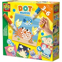 SES Creative – Tableau Mosaïque Compact – 100 épingles 4 Couleurs – Réutilisable – Dès 3 Ans