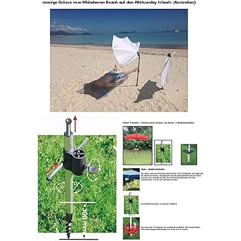 Amazon.de: Strandschirmständer - Sonnenschirm Ständer - SOLBOY - Der