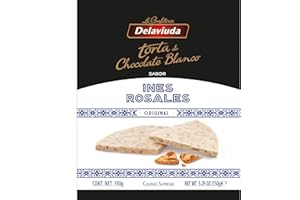 Delaviuda, Torta Imperial, Turrón con Miel y Almendras Seleccionadas, Receta Tradicional, Sin Gluten y Sin Lactosa, Ideal para Cesta Navidad, Made in Spain, 150 Gramos