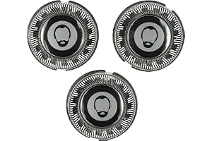 vhbw 3 st. rakhuvud passar rakapparat Philips PT720, PT721, PT725, PT726, PT728, PT729, PT737, PT739
