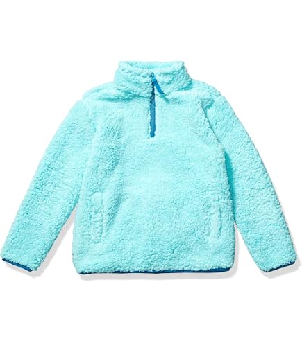 Veste Polaire Sherpa Zippée Enfant – Manteau Chaud Fourrure Pelucheuse Garçons Filles – Idéal Hiver