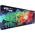 WAR HAMMER GX3050 Speed Type Gaming Mousepad Extended Anti Slip Rubber Gaming Stitched Mouse Pad Desk Mat for Computer Laptop (900L x 400B x 3H mm) (Extended XXL, Abstract)