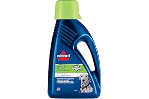 BISSELL Formule Wash & Protect Pet , Formule Shampoing Moquette, 1,5L , 1087