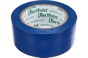 DJOIS Tarifold 1 Cinta Adhesiva Suelo, Señalización, Seguridad, color Azul-Rollo 50mm x 33m, 50 mm x 33 M