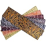 Creativity Inspired 24 Fogli di Carta velina con Stampa Safari, Alligatore, Giraffa, Leopardo, Zebra, Serpente e Tigre, 50 x 
