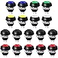 WayinTop 18 Stücke 12mm Mini Momentary Push Button Schalter Wasserdicht Momentanen Druckschalter 3A 125V…