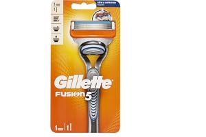 Gillette Fusion5 rakhyvel för män, 1 Gillette rakhyvel, 1 rakblad påfyllning