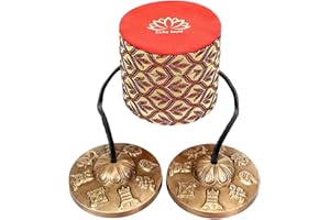 OMG DEALS OMG-Deal - Coffret cadeau pour méditation, prière, yoga, guérison du son, 7,5 cm