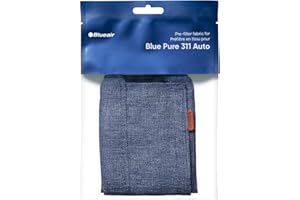 BLUEAIR Blue Pure 311 Auto Navy Pre-Filter, Washable Fabric Traps Pollen, Pet Hair & Dust, Night Waves
