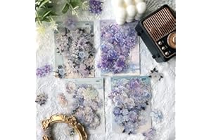 ‎TA MERRY Scrapbooking Zubehör Stickers Set 160Pcs，Blumen Sticker Scrapbooking Bullet Journal Aufkleber für DIY Scrapbooking，Journaling ，Photo Album，Calendar, Notebook Album Bullet Journal Zubehör