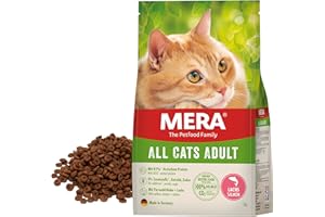 MERA Cats Łosoś, sucha karma dla dorosłych kotów, z dużą zawartością mięsa, bez zboża (2 kg)