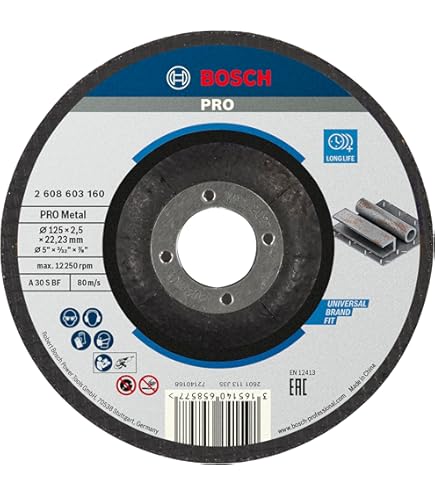 Dischi Da Taglio Makita 115mm - 10 Pezzi, Grana WA60T, Per Taglio Preciso - Foto 3