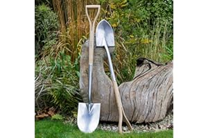 HENSITA Burgon & Ball Stainless Steel Ladies Small Ground Breaker Garden Spade