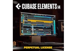 Steinberg Cubase Elements 14 Audio MIDI sequencer, software di registrazione per applicazioni in studio o home recording | 1 Dispositivo | 1 Utente | Codice d'attivazione via email