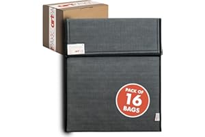 ARTPAKK Art Bags A3 (AP02-50 x 60cm - Box of 16) - Strong • Shock-Absorbent • Reusable • Non-Toxic • Waterproof • Acid-Free Lining - Long-Term Art Storage + Shipping + Protection Solution