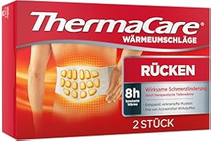 ThermaCare - Parches Termicos Terapéuticos para el Dolor Lumbar y de Cadera - Hasta 16 horas de Alivio Prolongado del Dolor - No Contiene Medicamentos - 2 Parches