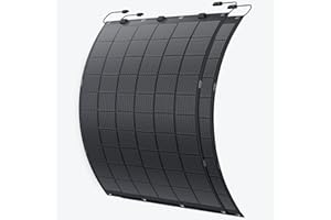 ALLDREI® flexible Solarmodule 2 Stücke - 450W flexibles Solarpanel-Kit, 213°Biegung PV Module mit TOPCon-Tech, 2x225W Wasserdicht Photovoltaik für Wohnmobil, Balkonkraftwerk, Camping, Boot, 0% MwSt.