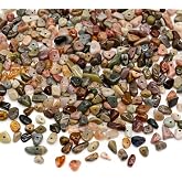 300pcs Irregular Hole Gemstone Beads for Stringing Jewelry Earrings Rings Accessories