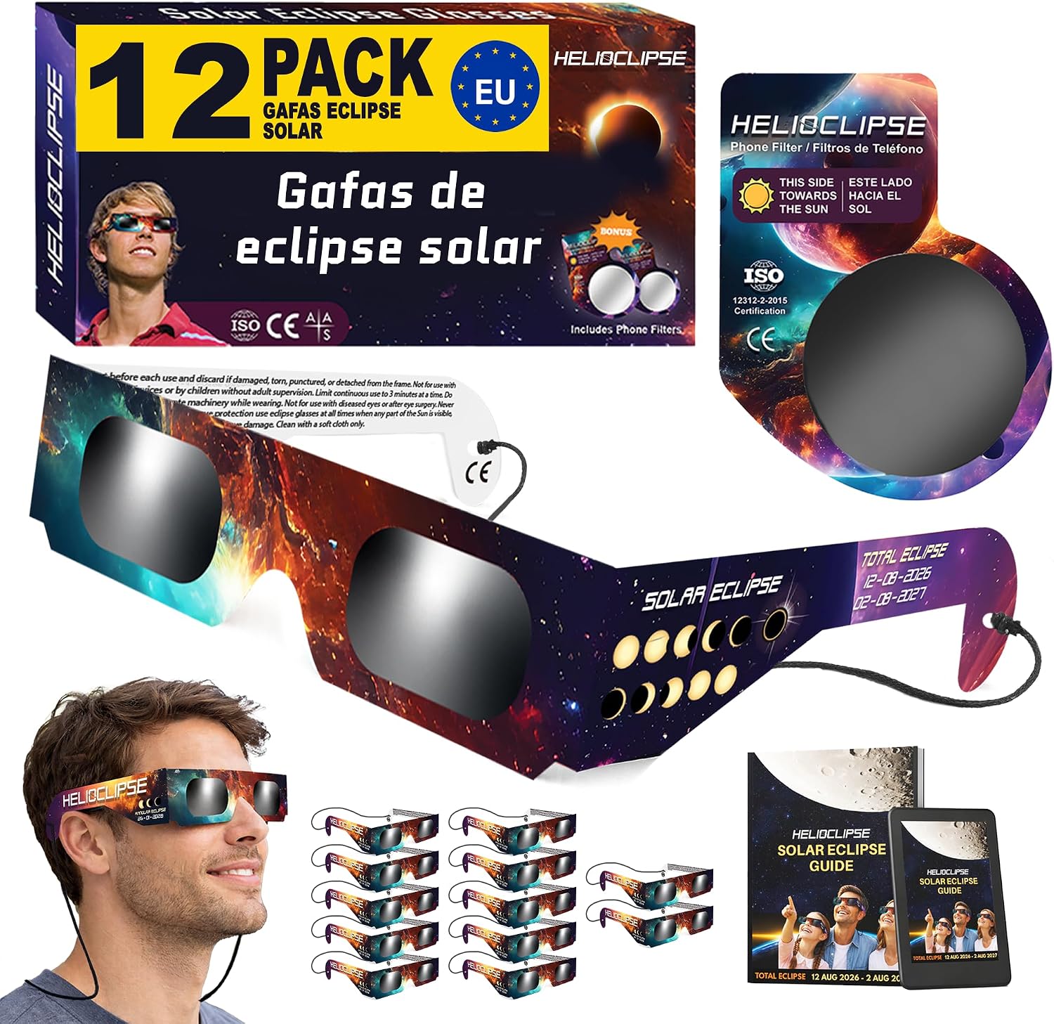 Avis d'Expert & Test Approfondi : Helioclipse Gafas Eclipse Solar Homologadas I (Sélection)