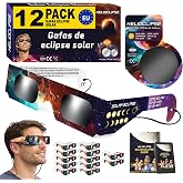 Helioclipse Gafas Eclipse Solar Homologadas ISO 12312-2 6/12/25/50/100 Pack