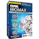 Fluval Biomax, organik halkalar, karmaşık g&ouml;zenek sistemli, faydalı bakteriler i&ccedil;in, tatlı ve deniz akvaryumları i&ccedil;in, 500 g