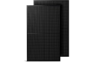 Solakon Solarmodul 500W, bifaziales monokristallines Solarpanel, 40v Photovoltaik Solarmodule/Solar Module für Balkonkraftwerk/Solaranlage 400w/500w Solar Panel für Photovoltaik Komplettanlage (2 Stk)