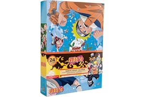CINEREPLICAS - Calendrier de l'Avent Naruto 2025 - Licence officielle