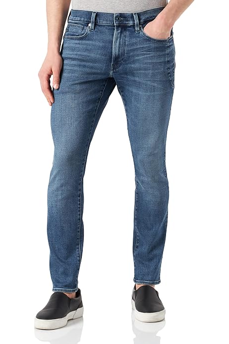 G-STAR RAW Men's Lancet Skinny Jeans, Vintage Ripped Oreon Grey A634-c297,  27W / 32L: Buy Online at Best Price in UAE - Amazon.ae
