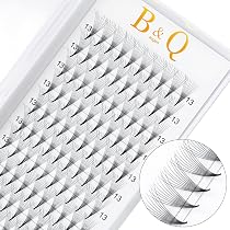 Fertige Wimpernfächer Für Volumen-Lashes - 4D, 0.10mm, 8mm | Weich, Vorgefächert, Zeitsparend