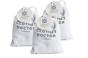 Clothes Doctor Natural Moth Repellent Scent Bags | Fill your wardrobe with fragrance | Clothes Storage | Chemical Free | Hated by Moths - Lasts for 3 Months